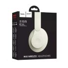 Бездротові накладні навушники HOCO W45 Enjoy BT headset Milky White