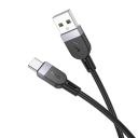 Кабель HOCO X109 Energy silicone charging data cable Type-C (L=1M) Black