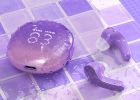 Бездротові навушники ACEFAST T9 Crystal (Air) color bluetooth earbuds Grape Purple