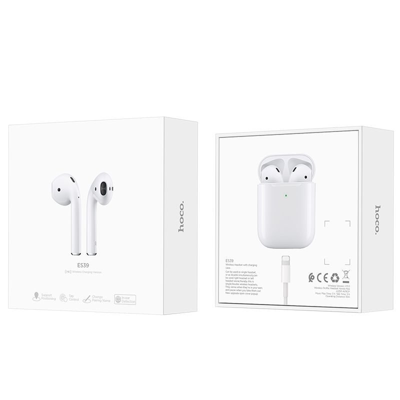Бездротові навушники HOCO ES39 Wireless headset White