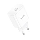 Мережевий зарядний пристрій HOCO C76A Pro Majestic single port PD30W charger White