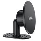 Автотримач для телефона HOCO H13 Fine jade ring magnetic car holder(center console) Black