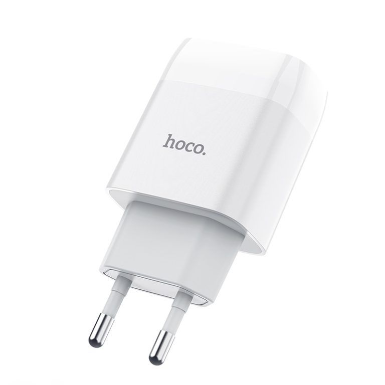 Мережевий зарядний пристрій HOCO C72A Glorious single port charger 10.5W White