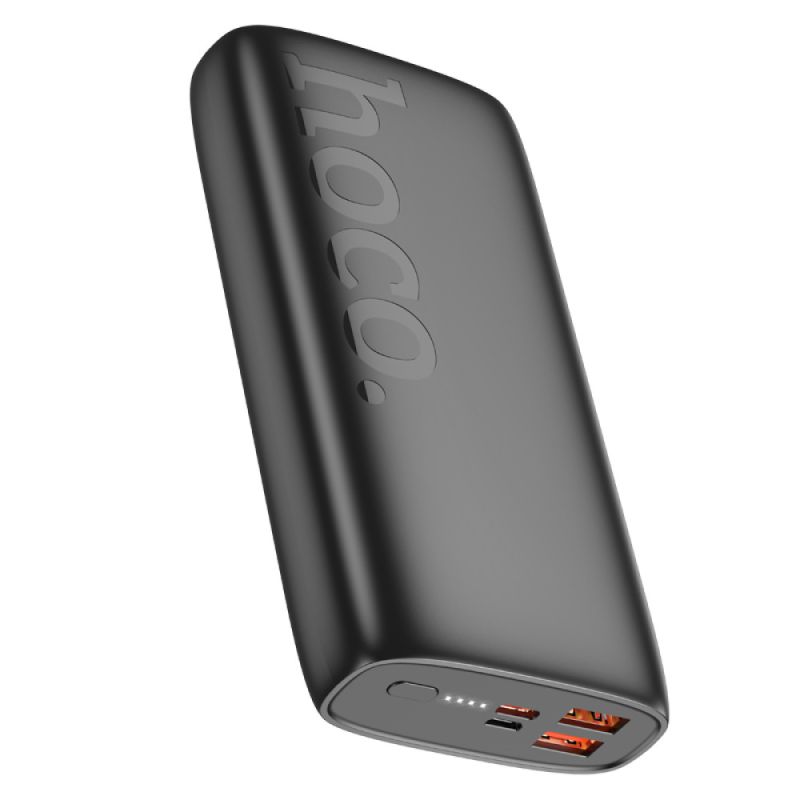 Зовнішній акумулятор HOCO J122A Respect 22.5W+PD20W fully compatible power bank(20000mAh) Black