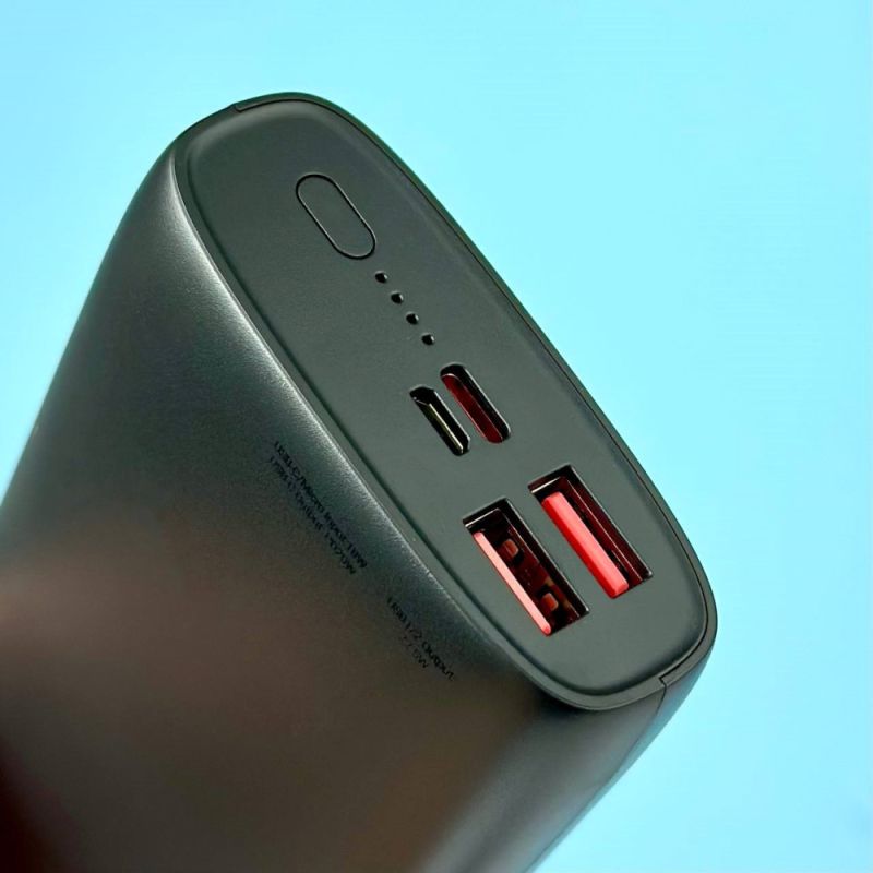 Зовнішній акумулятор HOCO J122A Respect 22.5W+PD20W fully compatible power bank(20000mAh) Black