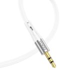 Аудiокабель HOCO UPA22 iP silicone digital audio conversion cable White