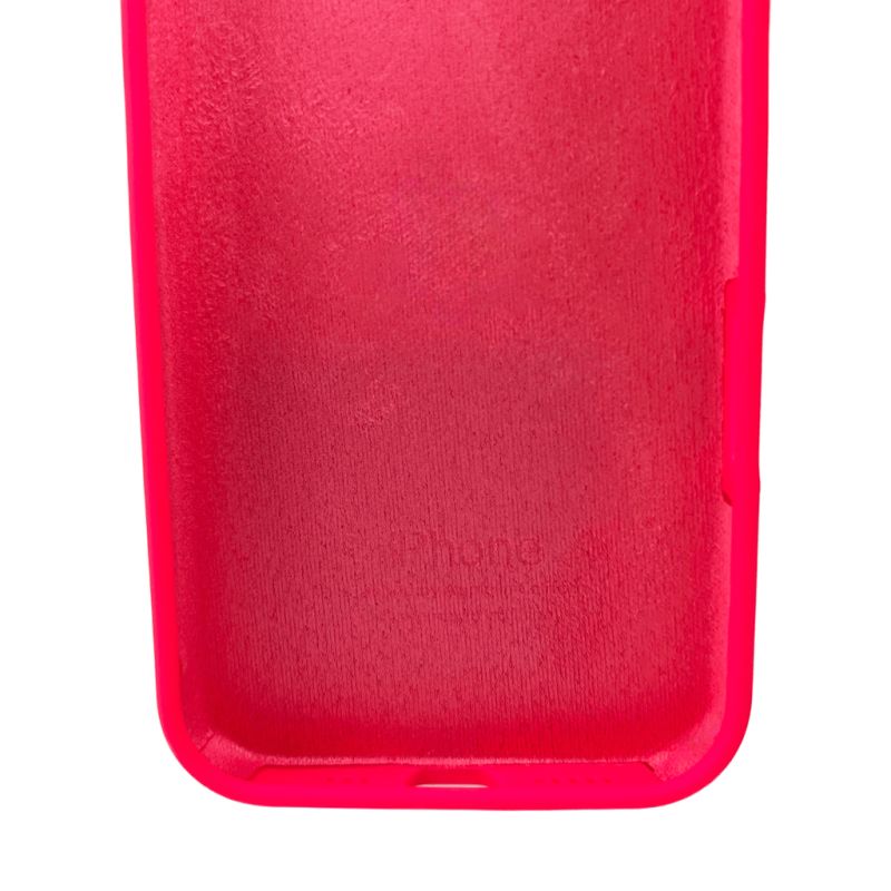 Чохол для смартфона Silicone Full Case AA Camera Protect for Apple iPhone 16 23,Shiny Pink