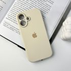 Чохол для смартфона Silicone Full Case AA Camera Protect for Apple iPhone 16 9,Antique White