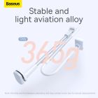 Тримач для телефона Baseus Unlimited adjustment lazy phone holder silver