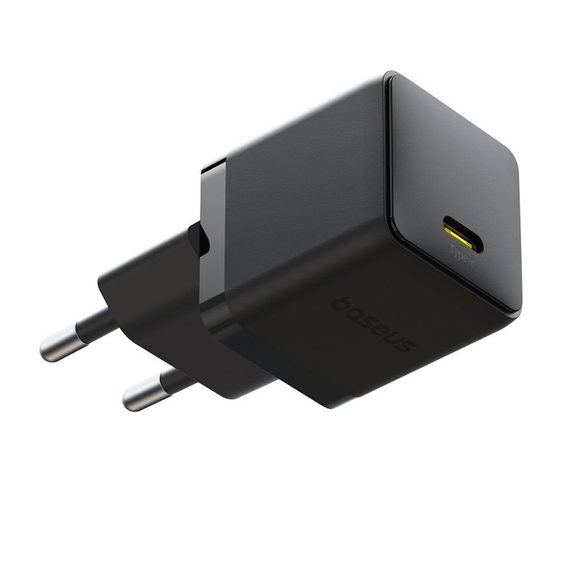 Мережевий зарядний пристрій Baseus Palm Fast Charger 1C 20W EU Cluster Black