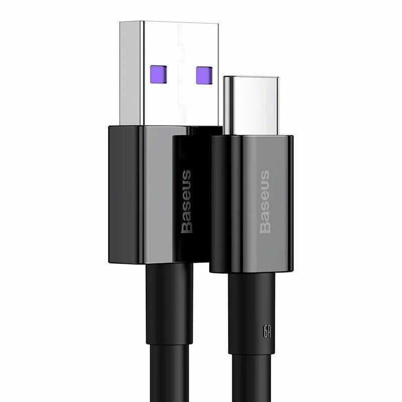 Кабель Baseus Superior Series USB to Type-C 66W 2m Black