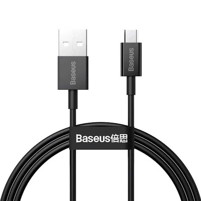 Кабель Baseus Superior Series Fast Charging Data Cable USB to Micro 2A 2m Black