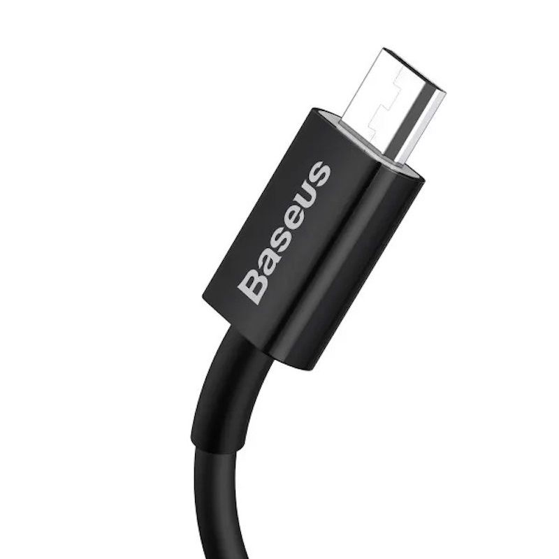 Кабель Baseus Superior Series Fast Charging Data Cable USB to Micro 2A 2m Black