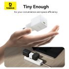 Мережевий зарядний пристрій Baseus Palm Fast Charger 1C 20W EU Moon White
