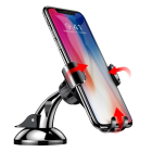 Автотримач для телефона Baseus Osculum Type Gravity Car Mount Black