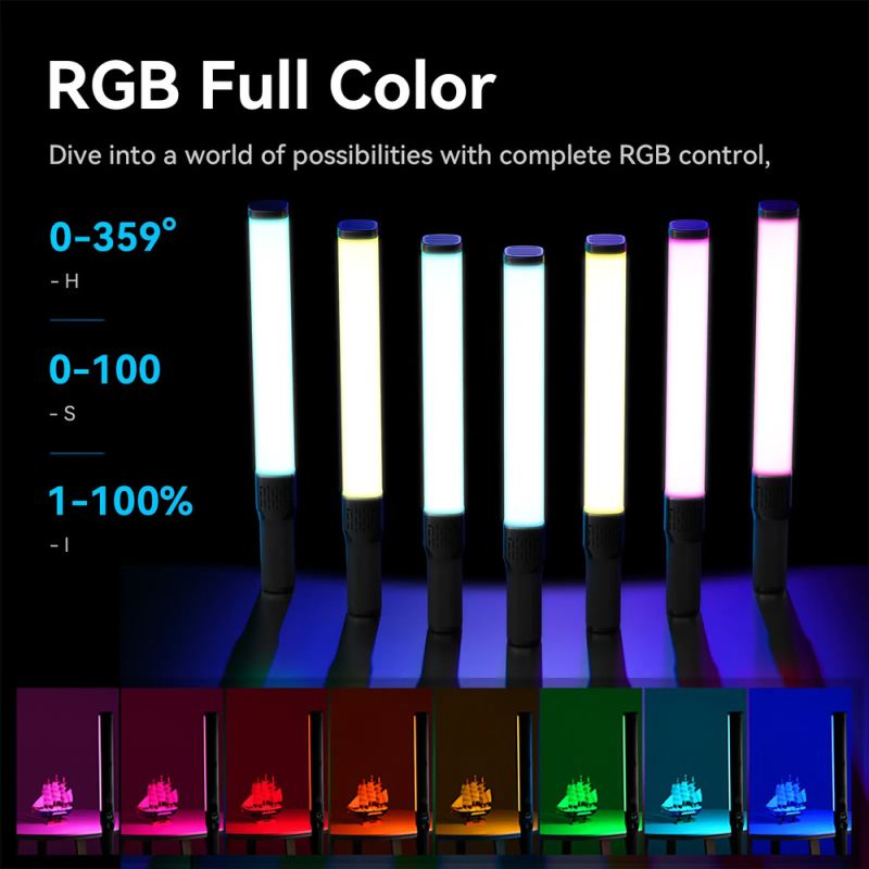 Відеосвітло Ulanzi Vijim VL360 RGB Led Light (L058GBB2 VL360 RGB)