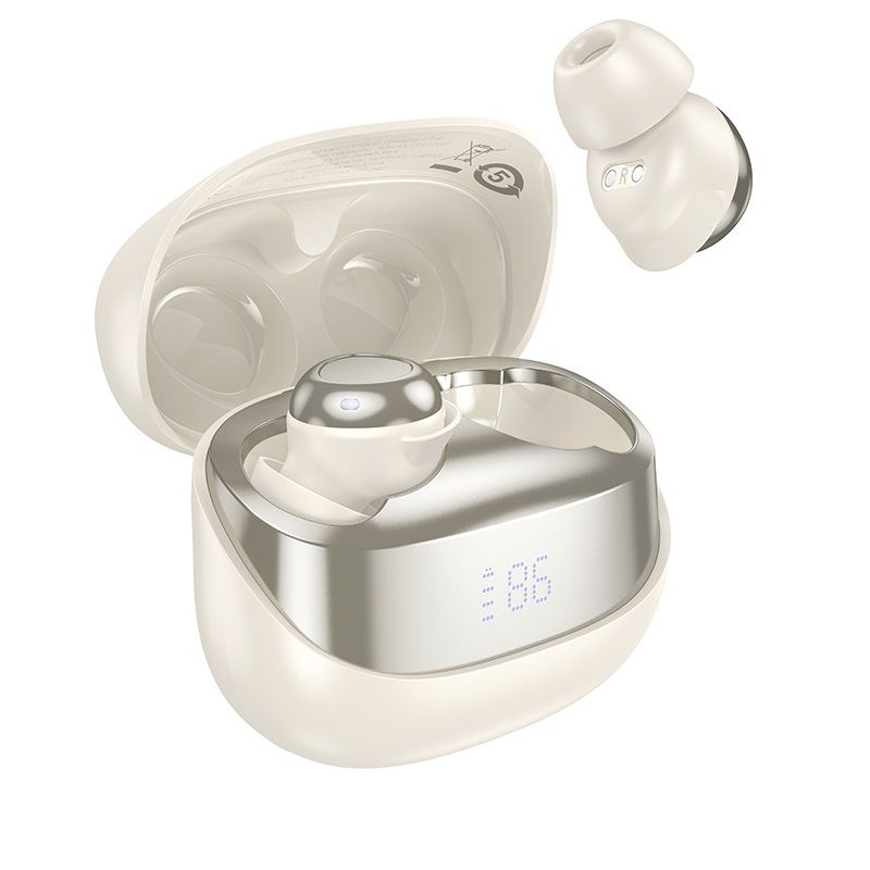 Бездротові навушники HOCO EW200 Elegant true wireless sleep BT headset Milky White