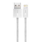 Кабель Baseus Dynamic Series Fast Charging Data Cable USB to iP 2.4A 1m White