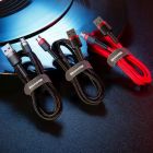 Кабель Baseus Cafule Cable USB For Micro 1.5A 2m Gray+Black