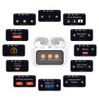 Бездротові навушники BOROFONE BW76 Brocade true wireless ANC noise reduction touch screen BT headset Champagne White