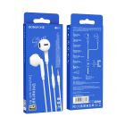 Навушники дротові BOROFONE BM71 (3.5mm) White