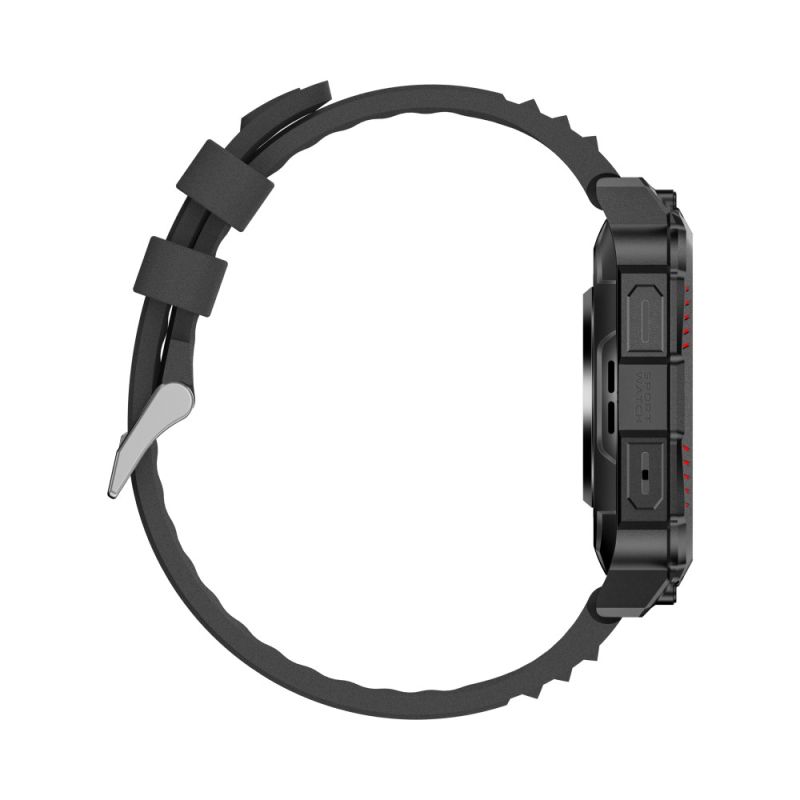 Смарт-годинник W&amp;O X7 Plus 44mm. 300 mAh. IP67 Black