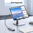 USB-хаб UGREEN CM511 USB-C To HDMI+3*USB 3.0 A+PD Power Converter