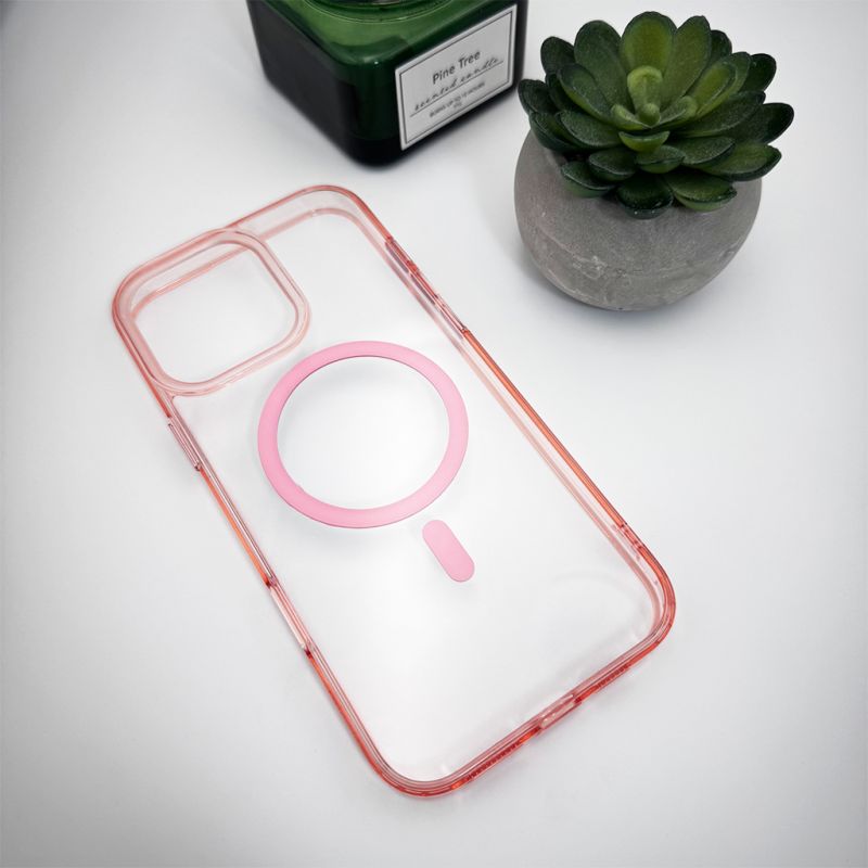 Чохол для смартфона Cosmic Acrilyc Colorful Mag for Apple iPhone 15 Pro Pink
