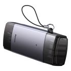 USB-хаб Baseus Lite Series USB-A &amp; Type-C  to SD/TF Card Reader  Grey