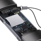 USB-хаб Baseus Lite Series USB-A &amp; Type-C  to SD/TF Card Reader  Grey