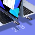 USB-хаб Baseus Lite Series USB-A &amp; Type-C  to SD/TF Card Reader  Grey
