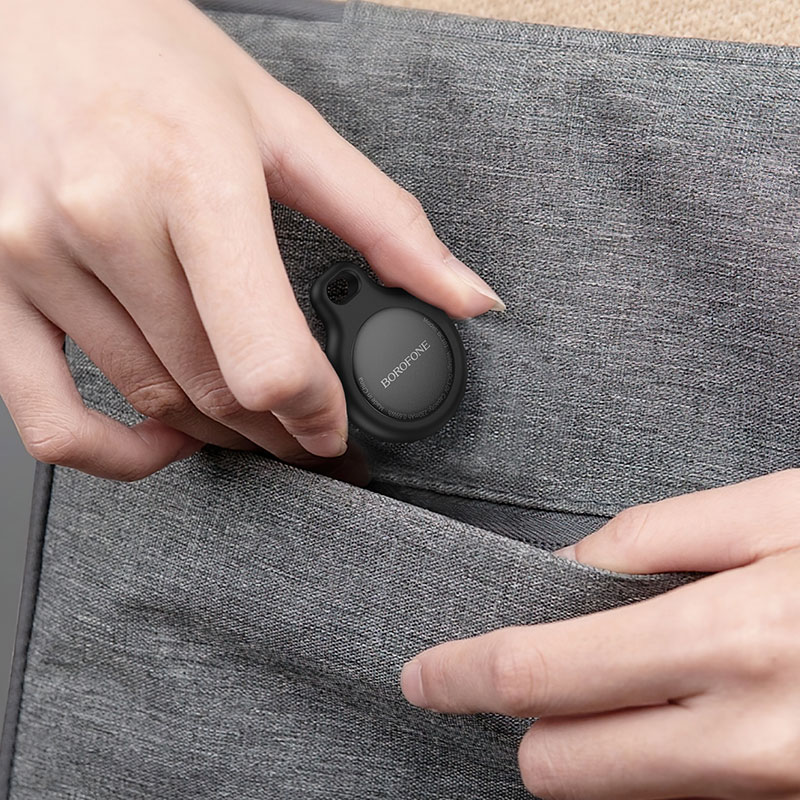 Трекер BOROFONE BC101 Exquisite smart positioning anti-lost device Midnight Black