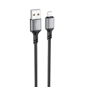 Кабель BOROFONE BX83 iP Famous silicone charging data cable Black