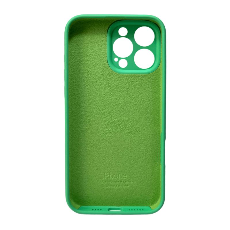 Чохол для смартфона Silicone Full Case AA Camera Protect for Apple iPhone 16 Pro 30,Spearmint