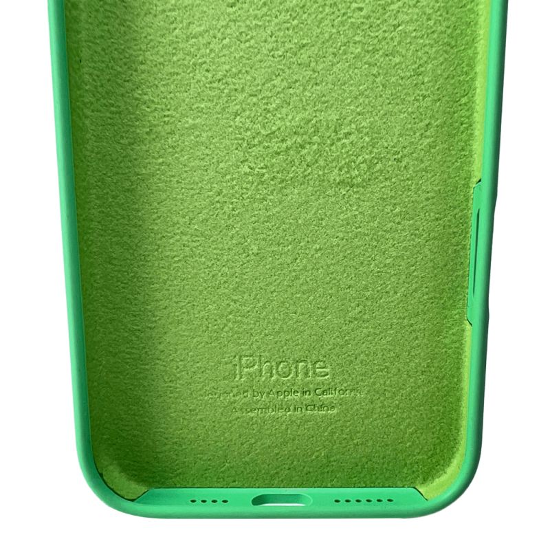 Чохол для смартфона Silicone Full Case AA Camera Protect for Apple iPhone 16 Pro 30,Spearmint