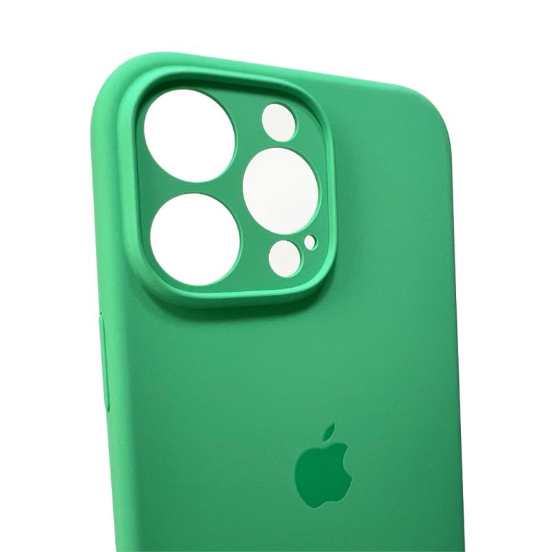 Чохол для смартфона Silicone Full Case AA Camera Protect for Apple iPhone 16 Pro 30,Spearmint