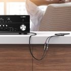 Аудіокабель UGREEN AV109 3.5mm Male to 2RCA Female Cable 25cm (Gray)(UGR-10547)