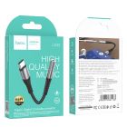 Аудіокабель HOCO LS33 Type-C Digital 3.5 Audio converter Metal Gray