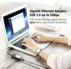 Адаптер UGREEN USB 3.0 Gigabit Ethernet Adapter (Black)