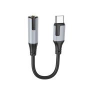 Перехідник BOROFONE BV19 Creator digital audio converter Type-C to 3.5mm Black