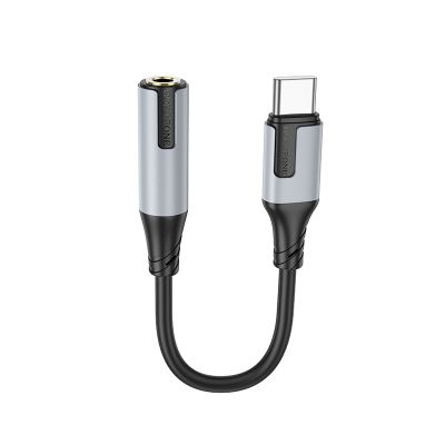 Перехідник BOROFONE BV19 Creator digital audio converter Type-C to 3.5mm Black
