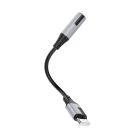 Перехідник BOROFONE BV19 Creator digital audio converter Type-C to 3.5mm Black