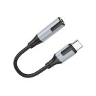 Перехідник BOROFONE BV19 Creator digital audio converter Type-C to 3.5mm Black