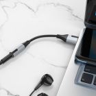 Перехідник BOROFONE BV19 Creator digital audio converter Type-C to 3.5mm Black