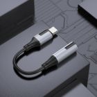 Перехідник BOROFONE BV19 Creator digital audio converter Type-C to 3.5mm Black