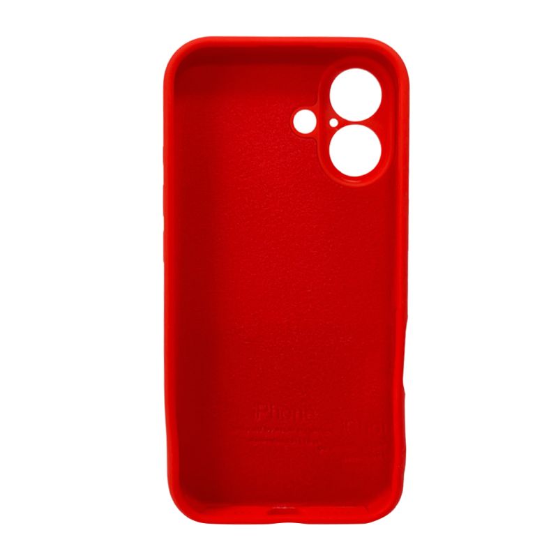Чохол для смартфона Silicone Full Case AA Camera Protect for Apple iPhone 16 11,Red