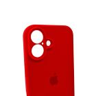 Чохол для смартфона Silicone Full Case AA Camera Protect for Apple iPhone 16 11,Red