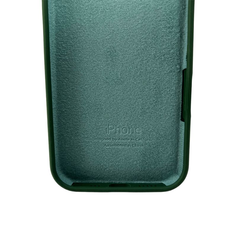 Чохол для смартфона Silicone Full Case AA Camera Protect for Apple iPhone 16 40,Atrovirens