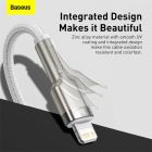 Кабель Baseus Cafule Series Metal Data Cable Type-C to iP PD 20W 2m White