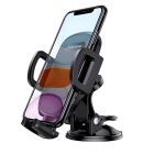 Автотримач для телефона BOROFONE BH37 Route push type suction cup car holder Black